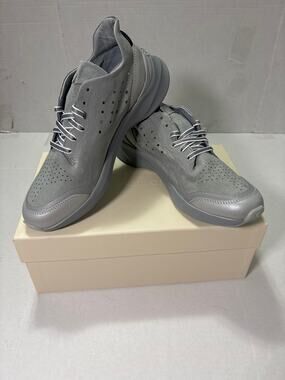 Luxury Uno Women's Ultimate Grey Mono Courser Sneakers Size 10